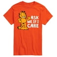 thumbnail image 1 of Garfield - Ask Me If I Care - Men's Short Sleeve Graphic T-Shirt, 1 of 5