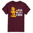 thumbnail image 1 of Garfield - Ask Me If I Care - Men's Short Sleeve Graphic T-Shirt, 1 of 5