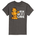 thumbnail image 1 of Garfield - Ask Me If I Care - Men's Short Sleeve Graphic T-Shirt, 1 of 5