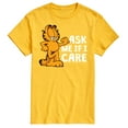 thumbnail image 1 of Garfield - Ask Me If I Care - Men's Short Sleeve Graphic T-Shirt, 1 of 5
