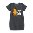 thumbnail image 1 of Garfield - Ask Me If I Care - Toddler And Youth Girls Fleece Dress, 1 of 4