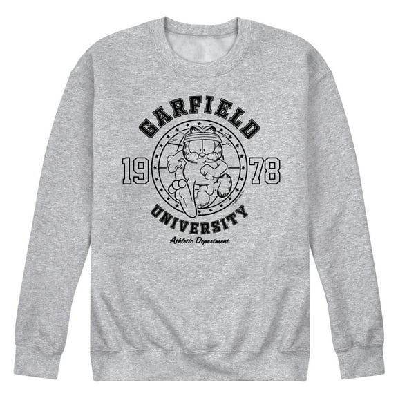 Garfield - Ath Dept Running - Men's Crew Neck Fleece Pullover