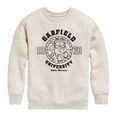 thumbnail image 1 of Garfield - Ath Dept Running - Toddler & Youth Crewneck Fleece Sweatshirt, 1 of 5