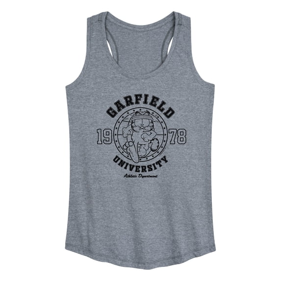 Garfield - Ath Dept Running - Women's Racerback Tank Top