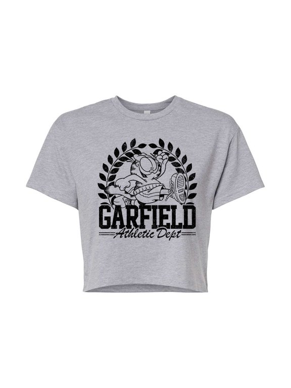 - Athletic Dept - Juniors Cropped Cotton Blend T-Shirt