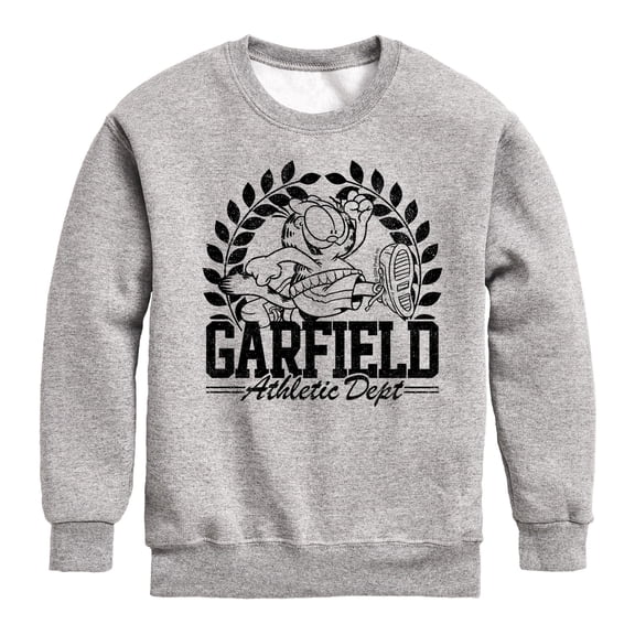 Garfield - Athletic Dept - Toddler & Youth Crewneck Fleece Sweatshirt