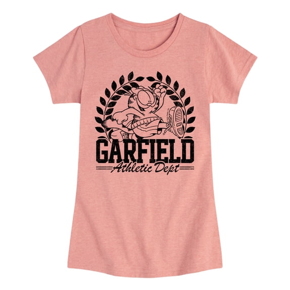 Garfield - Athletic Dept - Toddler & Youth Girls Short Sleeve Graphic T-Shirt