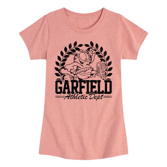 Garfield - Athletic Dept - Toddler & Youth Girls Short Sleeve Graphic T-Shirt
