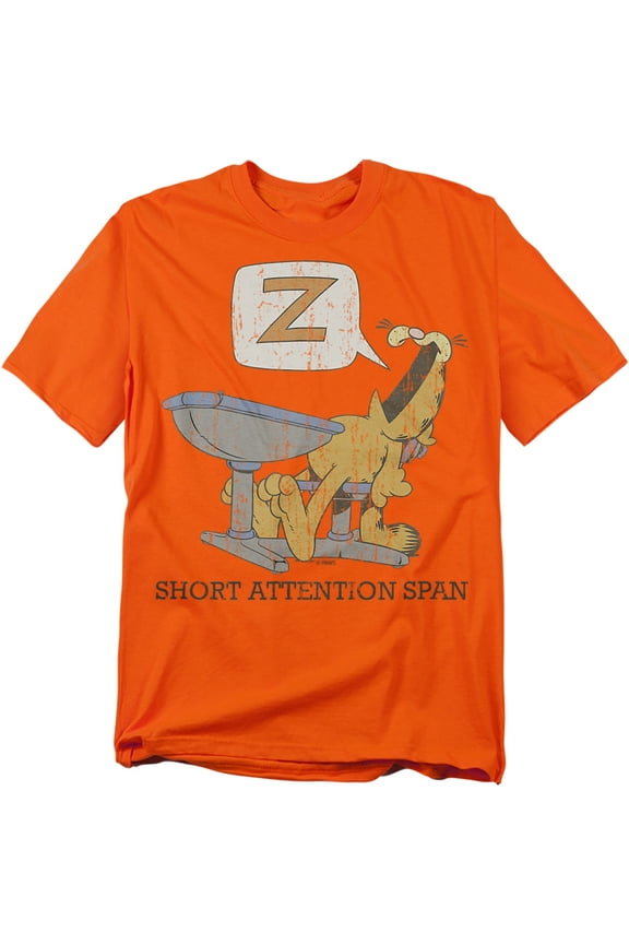 T-Shirt Attention Span Unisex Graphic Tee For Men & Women