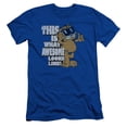 thumbnail image 1 of Garfield Awesome S/S Adult 30/1 T-Shirt Royal Blue, 1 of 2