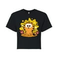 thumbnail image 1 of Garfield  - Baby Garfield Paws And Stars  - Juniors Cropped Cotton Blend T-Shirt, 1 of 5