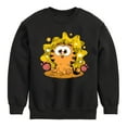 thumbnail image 1 of Garfield - Baby Garfield Paws And Stars - Toddler & Youth Crewneck Fleece Sweatshirt, 1 of 5