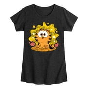 Garfield - Baby Garfield Paws And Stars - Toddler & Youth Girls Short Sleeve Graphic T-Shirt