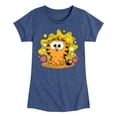 thumbnail image 1 of Garfield - Baby Garfield Paws And Stars - Toddler & Youth Girls Short Sleeve Graphic T-Shirt, 1 of 5