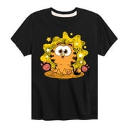 - Baby Garfield Paws And Stars - Toddler & Youth Short Sleeve Graphic T-Shirt