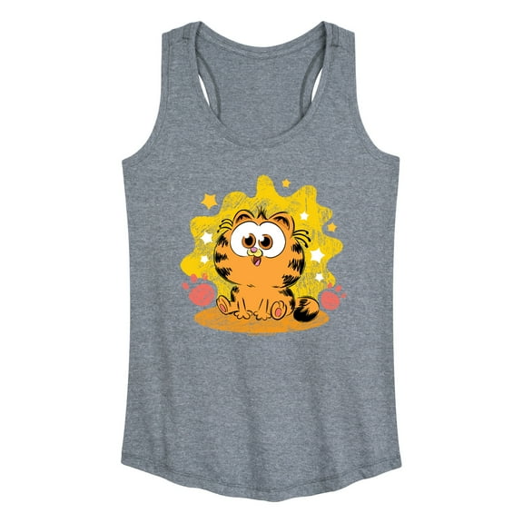 Garfield  - Baby Garfield Paws And Stars  - Women's Racerback Tank Top