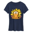 thumbnail image 1 of Garfield  - Baby Garfield Paws And Stars  - Women's Short Sleeve Graphic T-Shirt, 1 of 5
