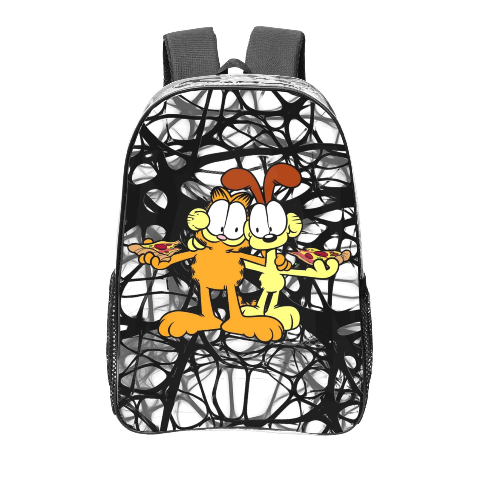 GARFIELD BASICS Transparent Backpack School See Through Plastic Backpacks For School, Work,Concert,College,Travel