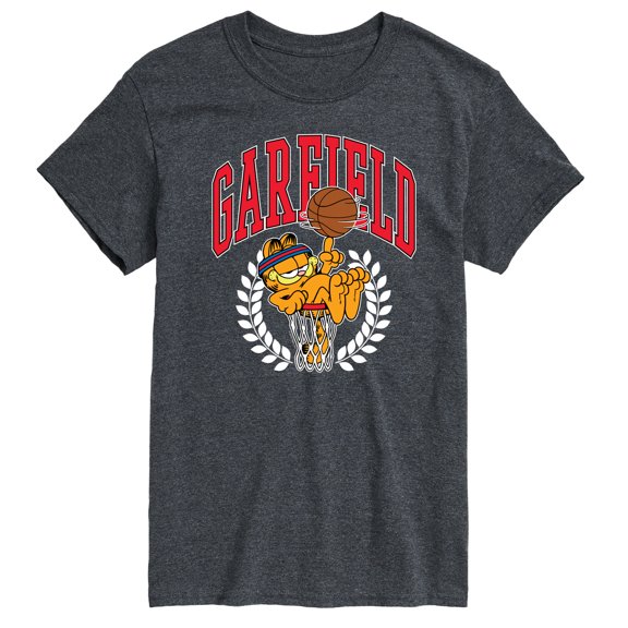 Garfield - Basketball Men's Short Sleeve Graphic T-Shirt