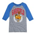 thumbnail image 1 of Garfield - Basketball - Toddler & Youth Raglan Graphic T-Shirt, 1 of 4