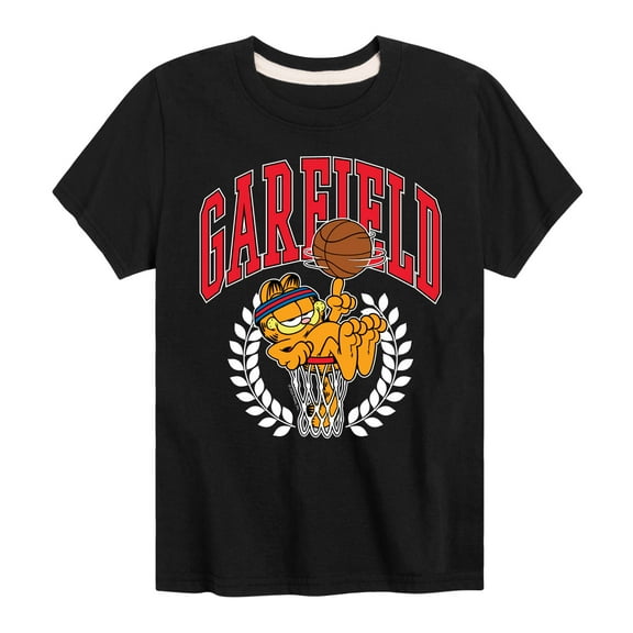Garfield - Basketball - Toddler & Youth Short Sleeve Graphic T-Shirt