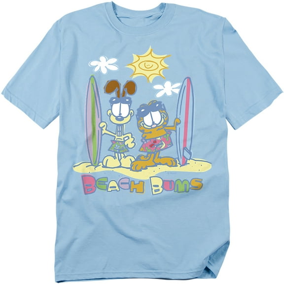 Garfield - Beach Bums - Short Sleeve Shirt - Small