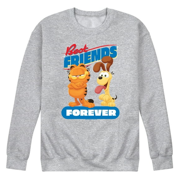 Garfield - Best Friends Forever - Adult Crew Fleece