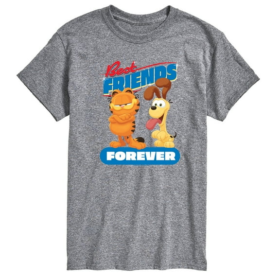 Garfield - Best Friends Forever - Adult Short Sleeve Tee