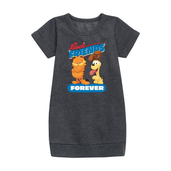 Garfield - Best Friends Forever - Toddler & Youth Girls Fleece Dress