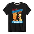 thumbnail image 1 of Garfield - Best Friends Forever - Toddler & Youth Short Sleeve Graphic T-Shirt, 1 of 5