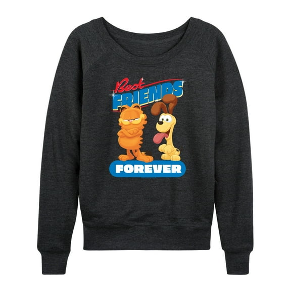 Garfield  - Best Friends Forever - Women's Lightweight French Terry Long Sleeve Shirt