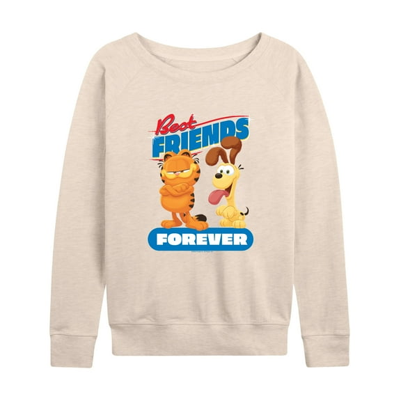 Garfield  - Best Friends Forever - Women's Lightweight French Terry Long Sleeve Shirt