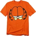 thumbnail image 1 of Garfield Big Head Unisex Adult T Shirt (4X-Large) Orange, 1 of 7