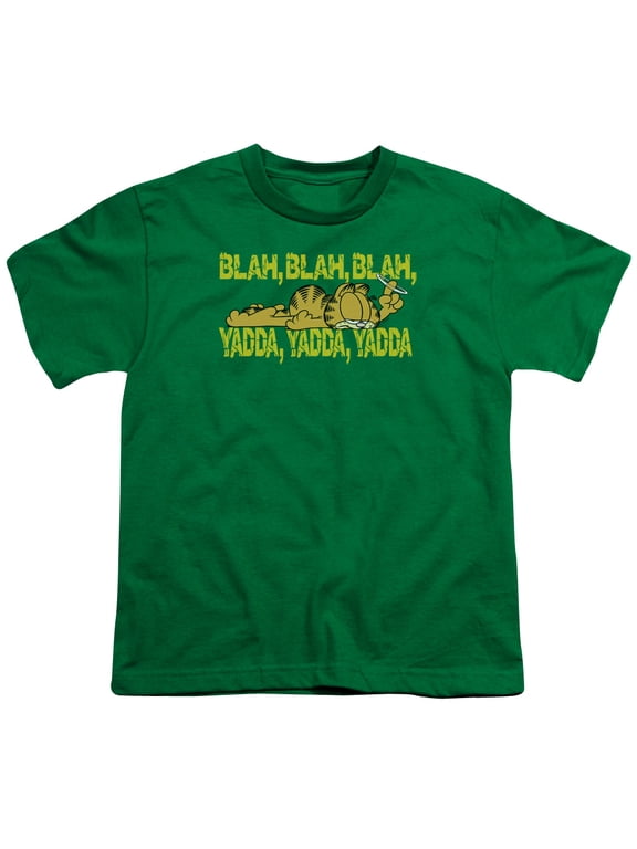 Garfield - Blah Blah Blah - Youth Short Sleeve Shirt - Large