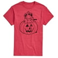 thumbnail image 1 of Garfield - Boo Pumpkin - Men's Short Sleeve Graphic T-Shirt, 1 of 5