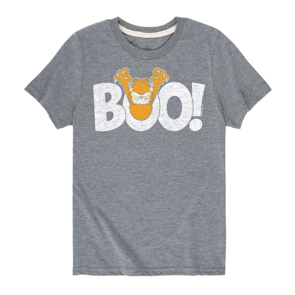 Garfield - Boo - Toddler And Youth Short Sleeve Graphic T-Shirt