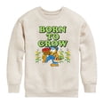 thumbnail image 1 of Garfield - Born To Grow - Toddler & Youth Crewneck Fleece Sweatshirt, 1 of 5