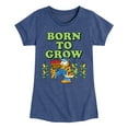 thumbnail image 1 of Garfield - Born To Grow - Toddler & Youth Girls Short Sleeve Graphic T-Shirt, 1 of 5