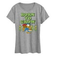 thumbnail image 1 of Garfield - Born To Grow - Women's Short Sleeve Graphic T-Shirt, 1 of 5