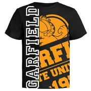 NICKELODEON Garfield Boy T-Shirt (1-14 Years Old) Toddlers to Kids Party Outfit Tee Gift 10 Bk/Wp SS
