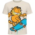 thumbnail image 1 of Garfield Boy T-Shirt (1-14 Years Old) Toddlers to Kids Party Outfit Tee Gift 11 Ecru SS, 1 of 8