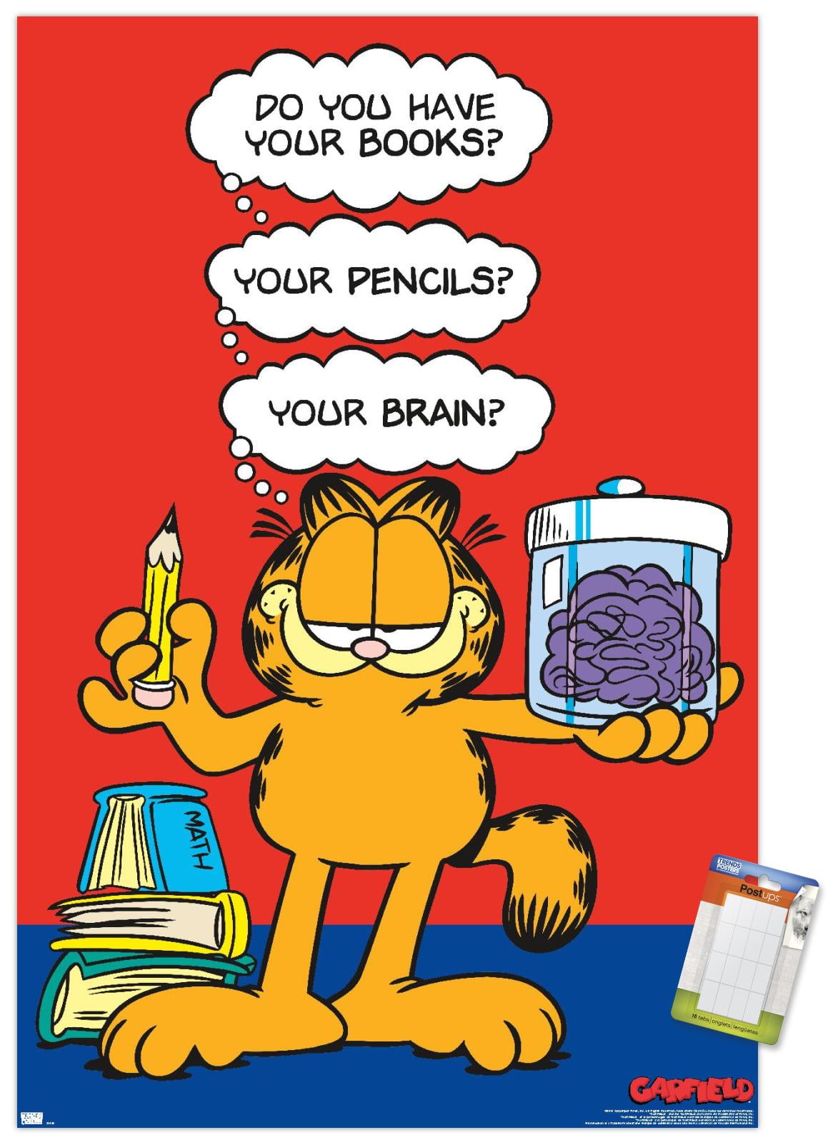 Garfield-Brain-Wall-Poster-22- Garfield-Brain-Wall-Poster-22-