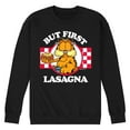 thumbnail image 1 of Garfield - But First, Lasagna - Men's Crew Neck Fleece Pullover, 1 of 5