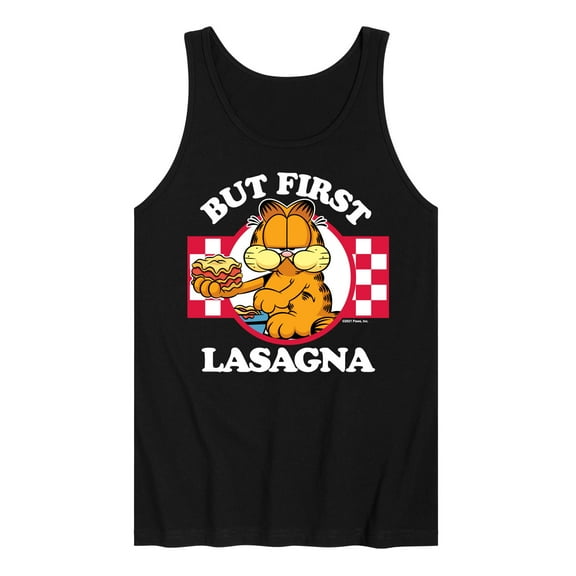 Garfield - But First, Lasagna - Men's Jersey Tank Top