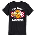 thumbnail image 1 of Garfield - But First, Lasagna - Men's Short Sleeve Graphic T-Shirt, 1 of 5