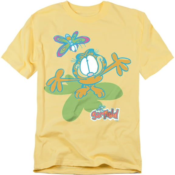 Garfield T-Shirt Butterfly Unisex Graphic Tee For Men & Women