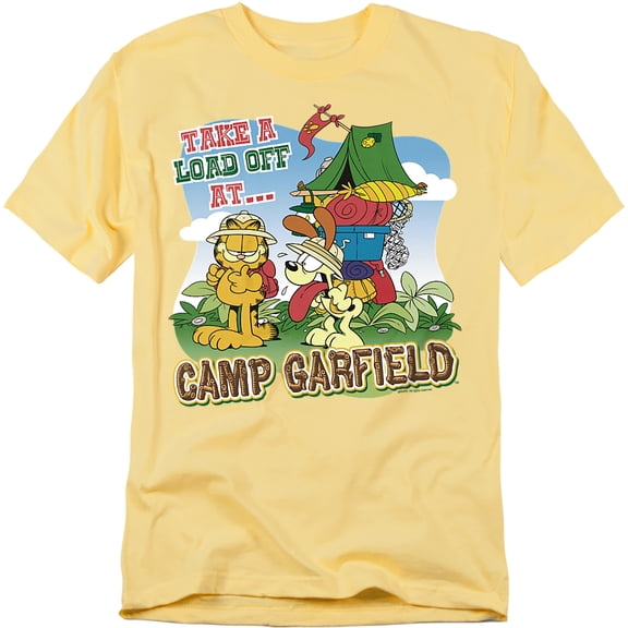 Garfield T-Shirt Camp Garfield Unisex Graphic Tee For Men & Women