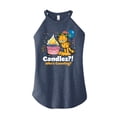 thumbnail image 1 of Garfield - Candles Who's Counting - Juniors High Neck Tank Top, 1 of 5