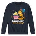 thumbnail image 1 of Garfield - Candles Who's Counting - Men's Crew Neck Fleece Pullover, 1 of 5