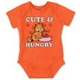 thumbnail image 1 of Garfield Cartoon Cute and Hungry Bodysuit Jumper Girls Infant Baby Brisco Brands 12M, 1 of 6